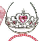 Maxbell Girls Princess Belle Costume Cosplay Props Glove Party Dress up Set pink