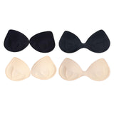 Maxbell Women Bra Pads Inserts Removable for Swimsuit Sports Black Split