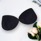 Maxbell Women Bra Pads Inserts Removable for Swimsuit Sports Black Split