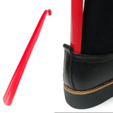 Maxbell Plastic Shoe Horn Long Handle Shoehorn Red