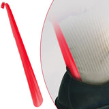 Maxbell Plastic Shoe Horn Long Handle Shoehorn Red