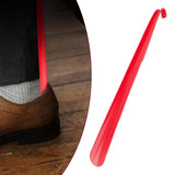 Maxbell Plastic Shoe Horn Long Handle Shoehorn Red