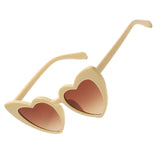 Maxbell Fashion Sunglasses Sun Glasses UV Protection Eyeglasses for Beach Travel Yellow Brown