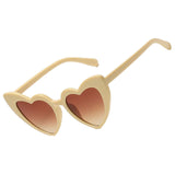 Maxbell Fashion Sunglasses Sun Glasses UV Protection Eyeglasses for Beach Travel Yellow Brown