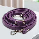 Maxbell Shoulder Bag Strap Replacement Elegant Fashion 1.5cm Width for Handbag Purple