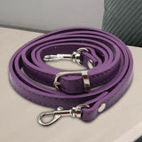 Maxbell Shoulder Bag Strap Replacement Elegant Fashion 1.5cm Width for Handbag Purple