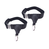 Maxbell 1 Pair Mens Sock Garters Belt Adjustable Elastic Sturdy Mens Unisex Men