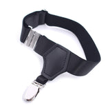 Maxbell 1 Pair Mens Sock Garters Belt Adjustable Elastic Sturdy Mens Unisex Men