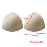 Maxbell Bra Inserts Chest Pad Swimsuit Padding Inserts Replacement Lift up Bra Pads 10