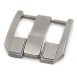 Maxbell Belt Buckle Replacement Silver Women Men Alloy Heavy Duty Rectangular 1.5"