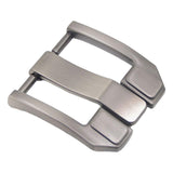 Maxbell Belt Buckle Replacement Silver Women Men Alloy Heavy Duty Rectangular 1.5"