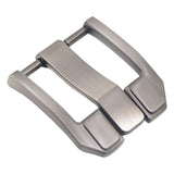 Maxbell Belt Buckle Replacement Silver Women Men Alloy Heavy Duty Rectangular 1.5"
