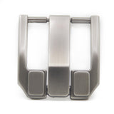Maxbell Belt Buckle Replacement Silver Women Men Alloy Heavy Duty Rectangular 1.5"
