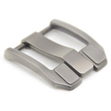Maxbell Belt Buckle Replacement Silver Women Men Alloy Heavy Duty Rectangular 1.5"