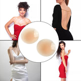 Maxbell Nipple Covers Comfortable Pads Invisible Pasties Women Breast Stickers Skin Color