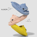 Maxbell Shark Massage Slippers Non slip Comfy Lightweight Unisex 36-37 Pink