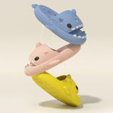 Maxbell Shark Massage Slippers Non slip Comfy Lightweight Unisex 36-37 Pink