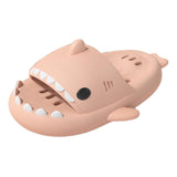 Maxbell Shark Massage Slippers Non slip Comfy Lightweight Unisex 36-37 Pink