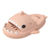 Maxbell Shark Massage Slippers Non slip Comfy Lightweight Unisex 38-39 Pink
