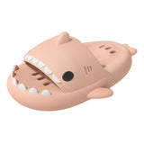 Maxbell Shark Massage Slippers Non slip Comfy Lightweight Unisex 42-43 Pink