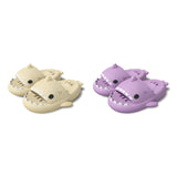 Maxbell Shark Massage Slippers Non slip Comfy Lightweight Unisex 42-43 Beige