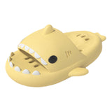 Maxbell Shark Massage Slippers Non slip Comfy Lightweight Unisex 40-41 Yellow