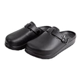 Maxbell Nurse Clogs Slippers Waterproof Women Nursing Shoes for Nurse Doctor Summer Black 37