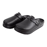 Maxbell Nurse Clogs Slippers Waterproof Women Nursing Shoes for Nurse Doctor Summer Black 37