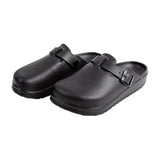 Maxbell Nurse Clogs Slippers Waterproof Women Nursing Shoes for Nurse Doctor Summer Black 37