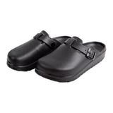 Maxbell Nurse Clogs Slippers Waterproof Women Nursing Shoes for Nurse Doctor Summer Black 37