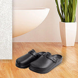 Maxbell Nurse Clogs Slippers Waterproof Women Nursing Shoes for Nurse Doctor Summer Black 37