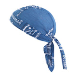 Maxbell Adjustable Beanie Caps Headcloth Sweat Wicking for Training Men blue