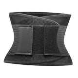 Maxbell Back Brace Weightlifting Waist Support Belt for Herniated Disc Men Women L