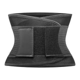 Maxbell Back Brace Weightlifting Waist Support Belt for Herniated Disc Men Women L