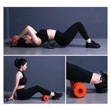 Maxbell Spiky Ball Foam Roller Deep Tissue Muscle Roller Tool 3 in 1 for Exercise