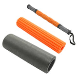 Maxbell Spiky Ball Foam Roller Deep Tissue Muscle Roller Tool 3 in 1 for Exercise