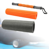 Maxbell Spiky Ball Foam Roller Deep Tissue Muscle Roller Tool 3 in 1 for Exercise