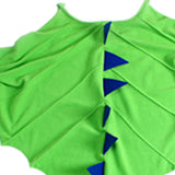 Maxbell Dragon Costume Cloak for Dinosaur Dress up Toys Birthday Party green