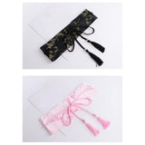 Maxbell Retro Style Women Satin Waist Belt Tied Waist Band for Girls Pink