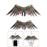 Maxbell Goth Steampunk Wing Costume Decor Dress up for Women Men 120cmx41cm