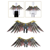 Maxbell Goth Steampunk Wing Costume Decor Dress up for Women Men 120cmx41cm