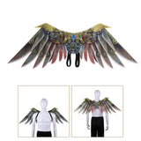 Maxbell Goth Steampunk Wing Costume Decor Dress up for Women Men 120cmx41cm