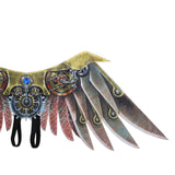 Maxbell Goth Steampunk Wing Costume Decor Dress up for Women Men 120cmx41cm
