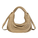 Maxbell Unique Shoulder Bag Stylish PU Adjustable Strap for Girls Ladies Women Khaki