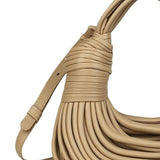 Maxbell Unique Shoulder Bag Stylish PU Adjustable Strap for Girls Ladies Women Khaki