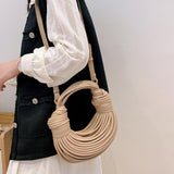 Maxbell Unique Shoulder Bag Stylish PU Adjustable Strap for Girls Ladies Women Khaki