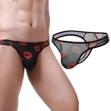 Maxbell Men Underpants Stretch Transparent Comfy Summer Breathable Quick Drying L