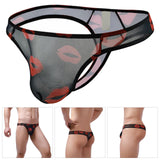 Maxbell Men Underpants Stretch Transparent Comfy Summer Breathable Quick Drying XXL