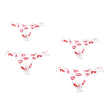 Maxbell Men Thong Underpants Comfortable Low Rise Transparent G String M