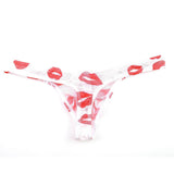 Maxbell Men Thong Underpants Comfortable Low Rise Transparent G String M